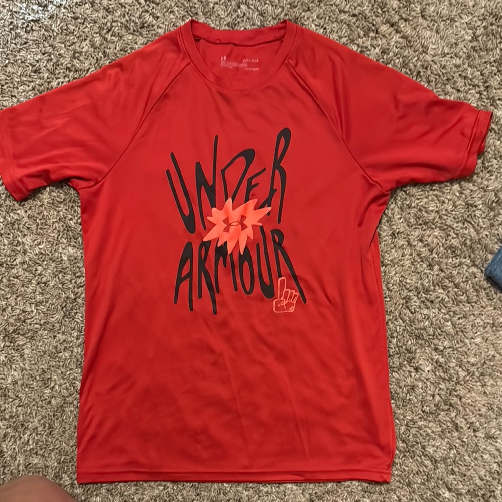 Under Armour Red Graphic Tee